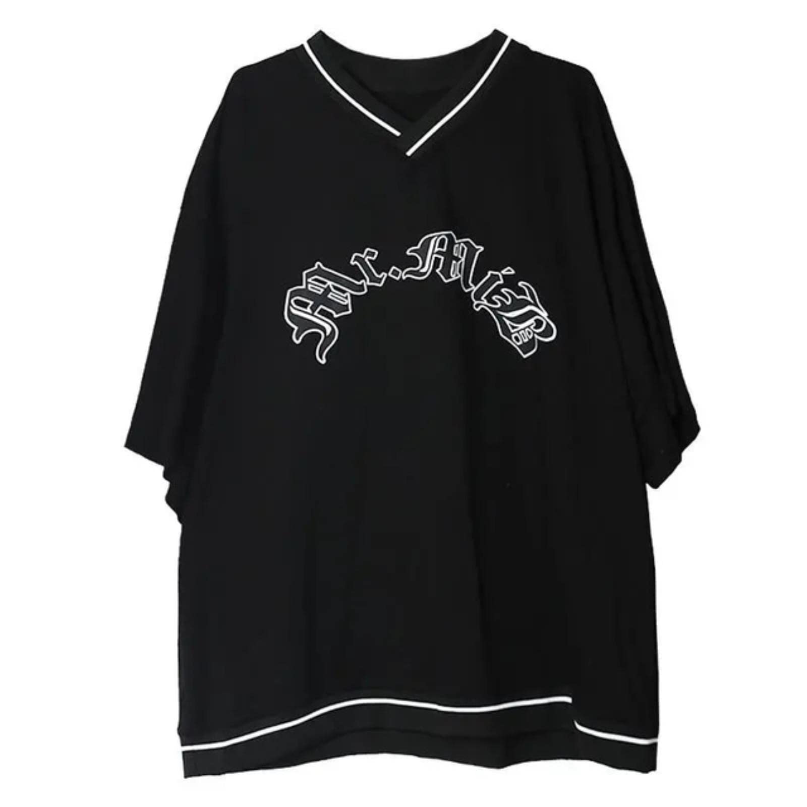 YujunWomen Hoodies V-neck Pullover Tops Loose Long-sleeves Letter Fashion Female Hothit y2k Ins Casual All-match Top Clothing