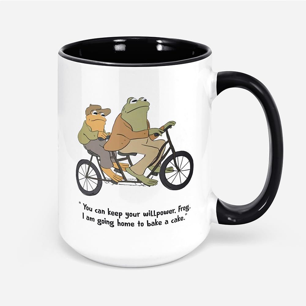 Frog Mug Toad Mug Quotes From Story Book Arnold Lobel Frogs On A Bike Fairy Mug