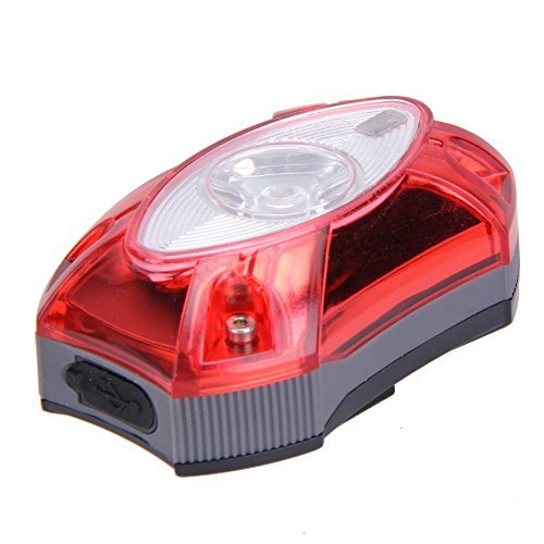 domybest 3 W USB Batería delantera/trasera impermeable LED faro Delantero Luz de...