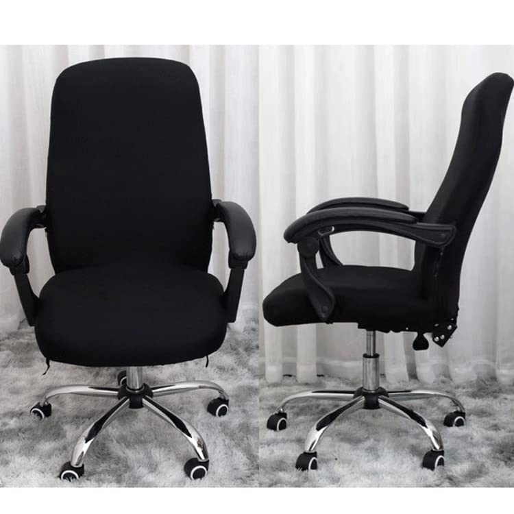 Coprisedia Elasticizzato Per Ufficio - Fodera Lavabile Universale Per Sedie Girevoli - Foto 7