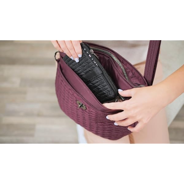 Lug-Adagio-Destination-Tote-Botanical-Black Carousel XL Crossbody Bag