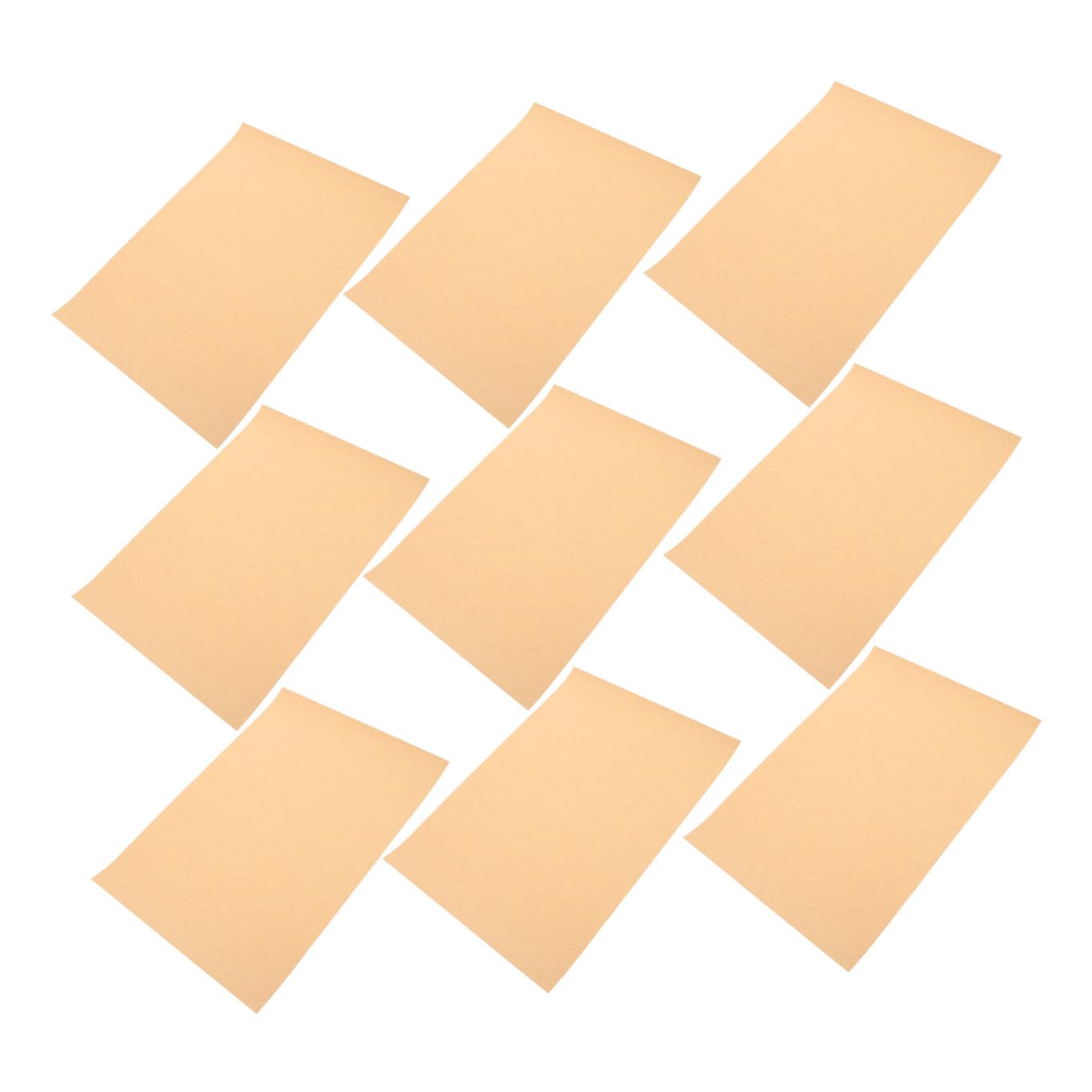 SEWACC Papier à Dessin Kraft A4 210g Carton Dessin Épais 100 Pcs pour Garçon et Filles Pratique D'art Peinture
