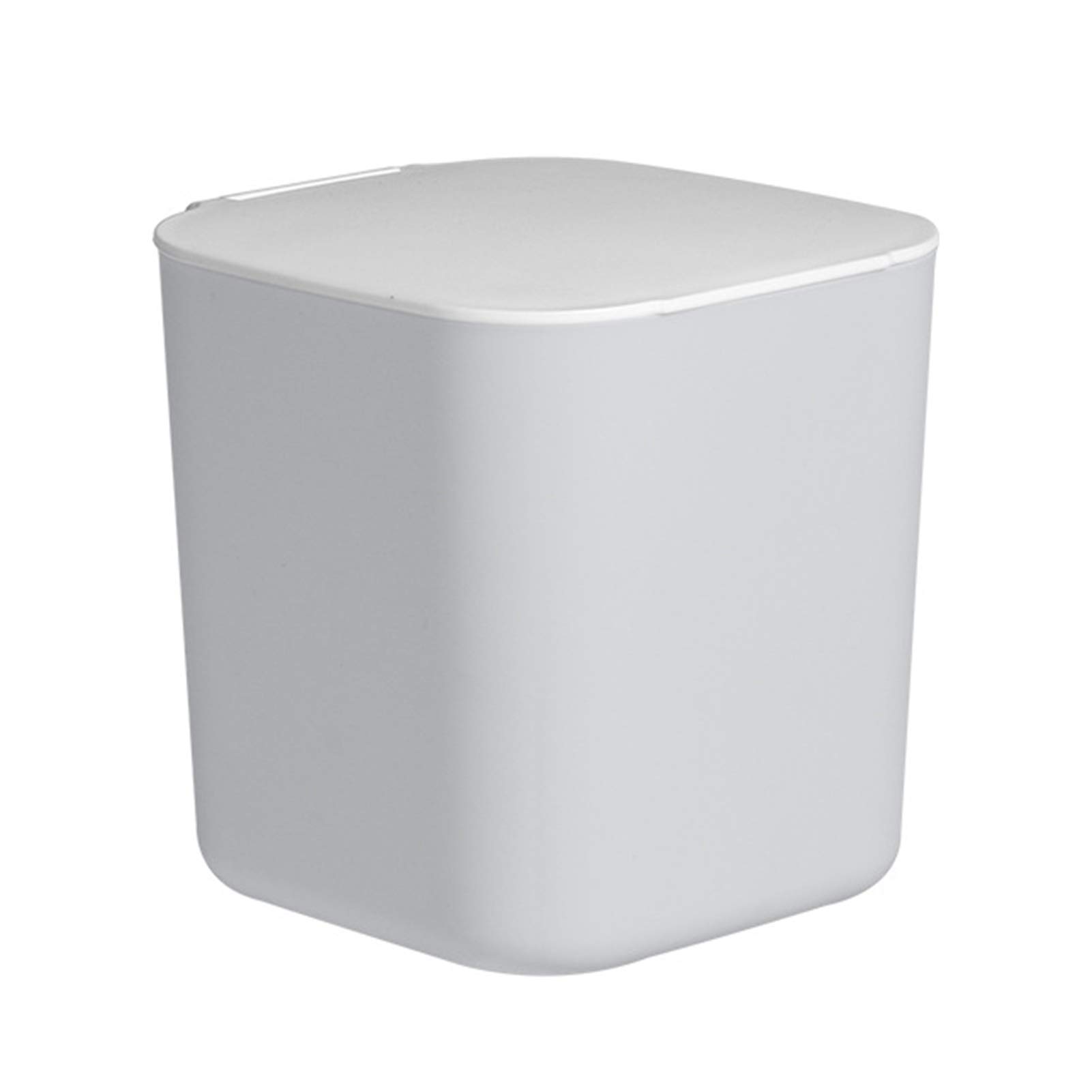 Mini Waste Bin Trash Can Portable Large Capacity Mini Nordic Style Garbage Holder for Desktop