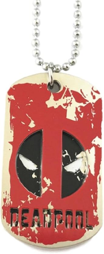 deadpool dog tag