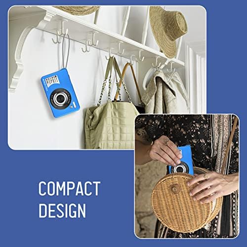 Digital Camera, Compact Kids Camera with SD Card 48MP 2.7K/20FPS 2.7-inch Screen LCD Anti-shake Photoflash Selfile For Children Teens Beginners Gift (Blue)