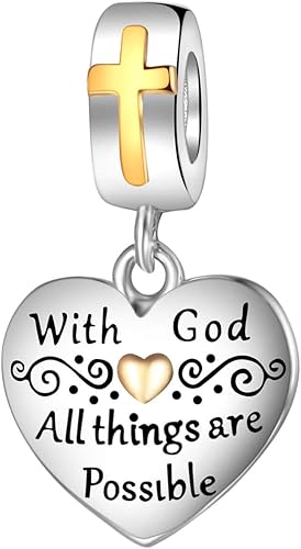 LUXILLA Abalorio de plata de ley 925 con texto en inglés Family Love Mother Daughter Grande se adapta a pulseras collares dijes de cuentas regalo de