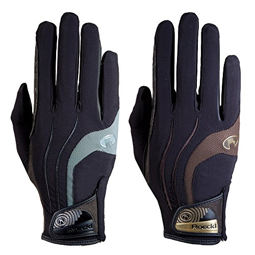 Roeckl sports Roeckl Guante Malia 3301  265, Negro-Gris, 7