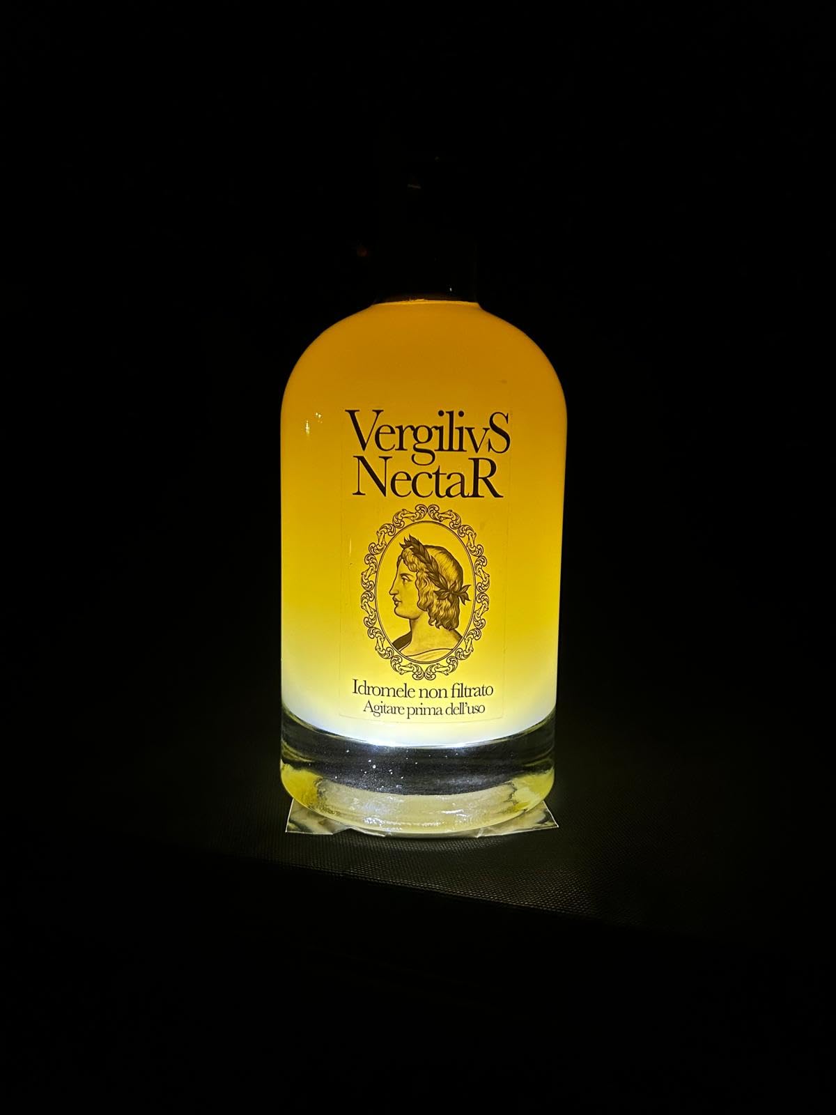 Idromele artigianale non filtrato, bottiglia da 0,7L - Vergilius Nectar