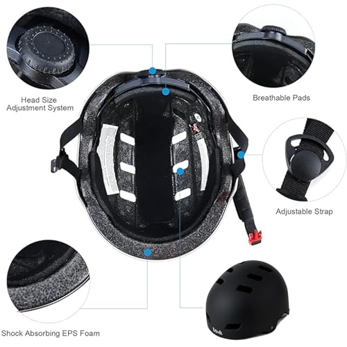 Bike Helmet 3 Sizes for Teenager Kids Youth Adults,Bavilk