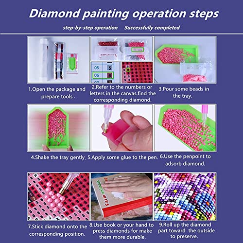 Image of Street27 Diamond Art Painting Kits For Adults-Full Drill Diamond Dots Paintings For Beginners,Moon Beach Round 5D Paint With Diamonds Pictures Gem Art Painting Kits Diy Crafts 12X16 inch (Moon Beach)