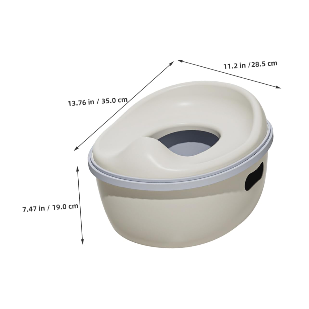 OSALADI Toddler Potty Training Toilet Portable Kids Training Potty Children's Toilet Seat