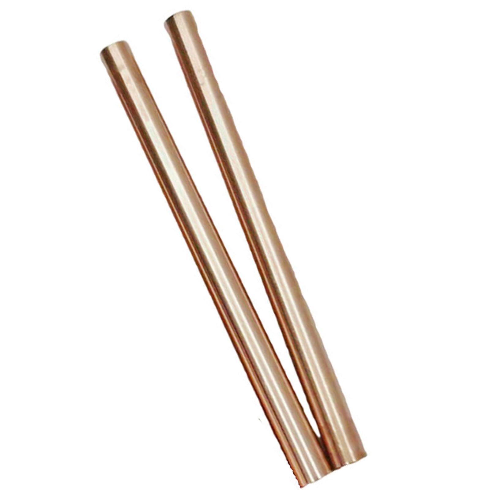 Asta tonda in rame puro, lunghezza 500 mm, asta in rame for artigianato e hobby di lavorazione dei metalli(12mm)