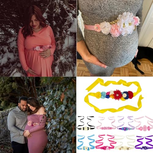 Cyni Rose Flower Waist Belt Waistband Sash With Sparkling Rhinestones Decoration For Daily Party And Formal Event 180cm Daily Wear2