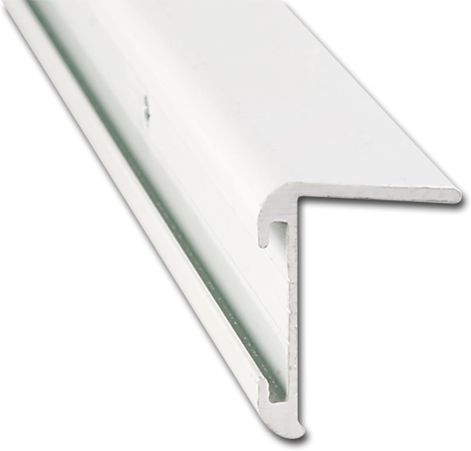 AP Products 021-85201-16 Long Leg Insert Roof Edge Molding, 5 Pack - 16 ft, Polar White