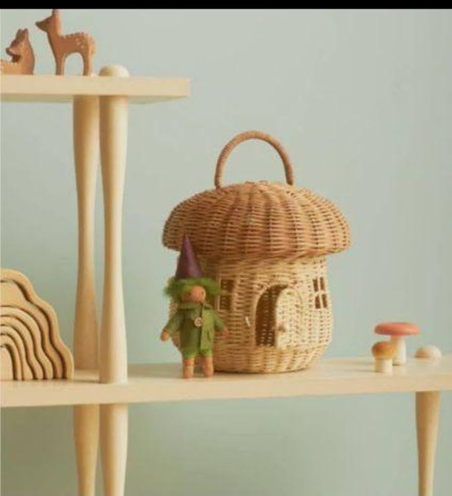 Amazon | olliella きのこバスケット かご ドールハウス オリエラ 正規
