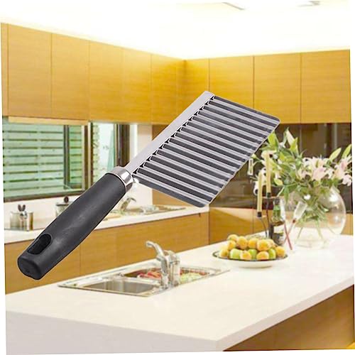 Cortador de papas con borde ondulado de acero inoxidable iplusmile miniatura 4