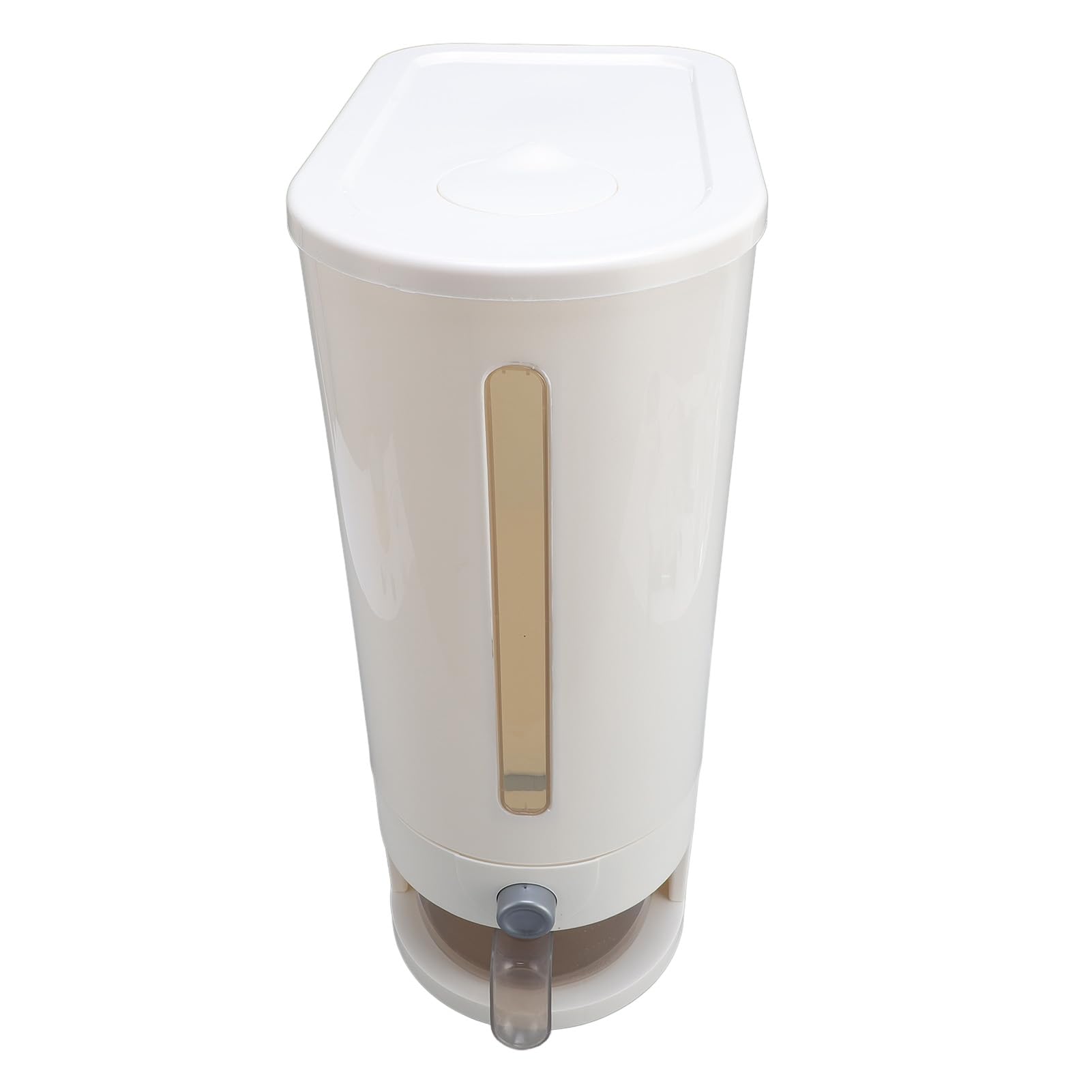 Dispensador de arroz con taza, 10 kg, polipropileno sellado para comida seca (tipo 1)