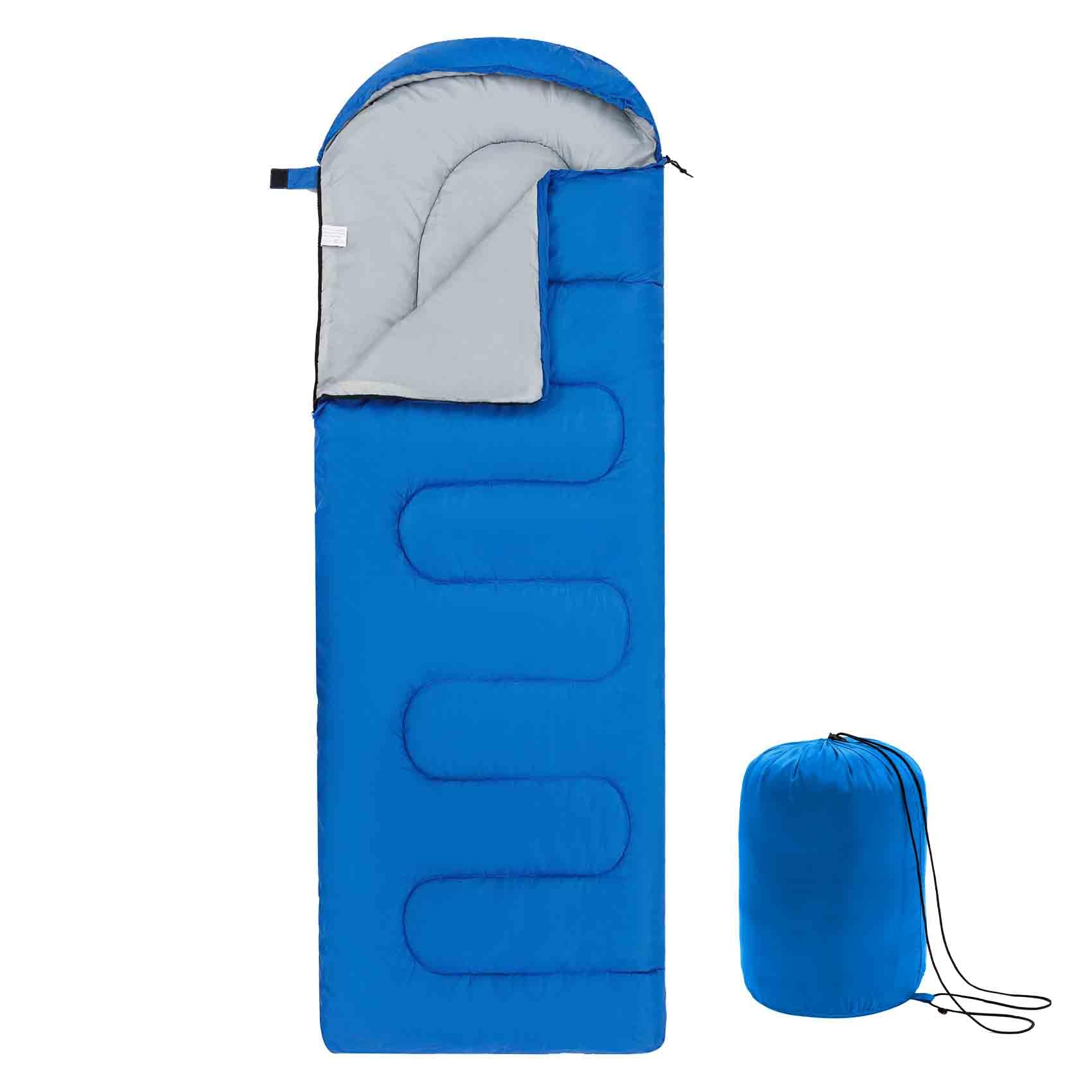 UnderwoodAggregator Schlafsäcke für Erwachsene und Kinder -Ultraleichter Schlafsack 3 Saison für kaltes Wetter,kompaktes Rucksack Camping-Schlafsack für Mädchen Jungen, leichte Schlafsäcke für Camping