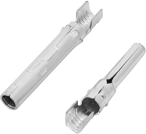 Hapivida Conectores de cable de panel solar, 10 pares de conectores de extensión macho hembra de 20 a 30 A, kit de conectores de extensión de cobre