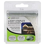 15030C Light Staples and Insulators - 60 Staples and 30 Insulators
