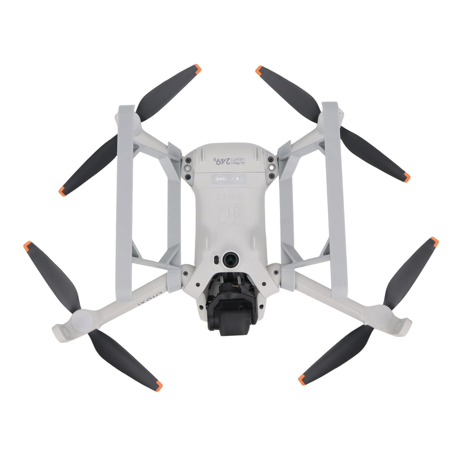 Pieds d'extension de train d'atterrissage pour DJI Lito 1 / X1, support béquille pliant à dégagement rapide avec extension de hauteur de 60 mm, support d'atterrissage de drone, accessoires de