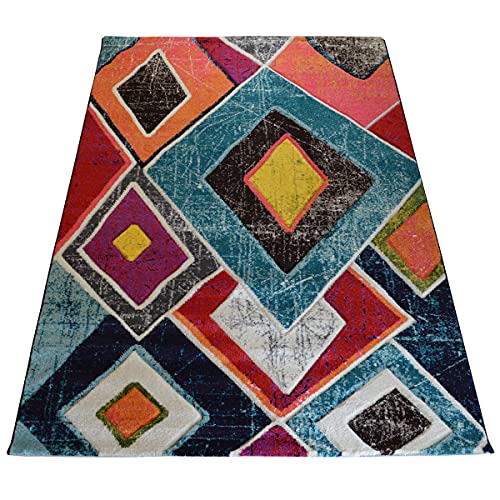 WEBTAPPETI.IT Alfombra de salón moderna multicolor Boutique 2363 cm 120 x 170 cm Cover