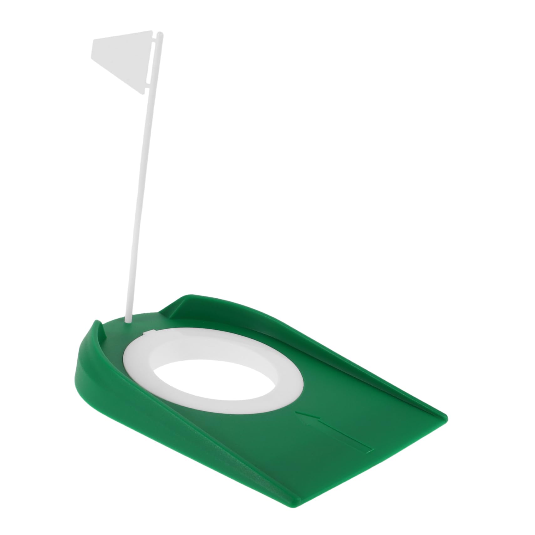 ibasenice Golf Hole Training Putter Durable Golf Putting Cup with Flag Enhance Accuracy Stability for Home Office Course Practice Putting Technique Performance