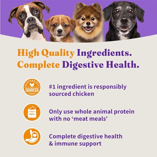 Halo Holistic Senior Dry Dog Food, Cage-Free Chicken & Sweet Potato, 10 lb - image 7