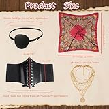 Zoom IMG-1 founsho 4pcs costumi da pirata Zoom IMG-1 founsho 4pcs costumi da pirata