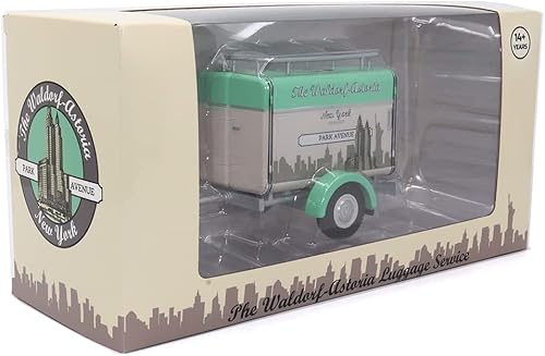 Miniatura 3 de Motor city classics Remolque Waldorf Astoria Escala 124 - Verde