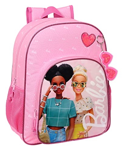 Safta BARBIE GIRL - Mochila Escolar Niño, Mochila Infantil, Adaptable a Carro, Ideal para Niños de...