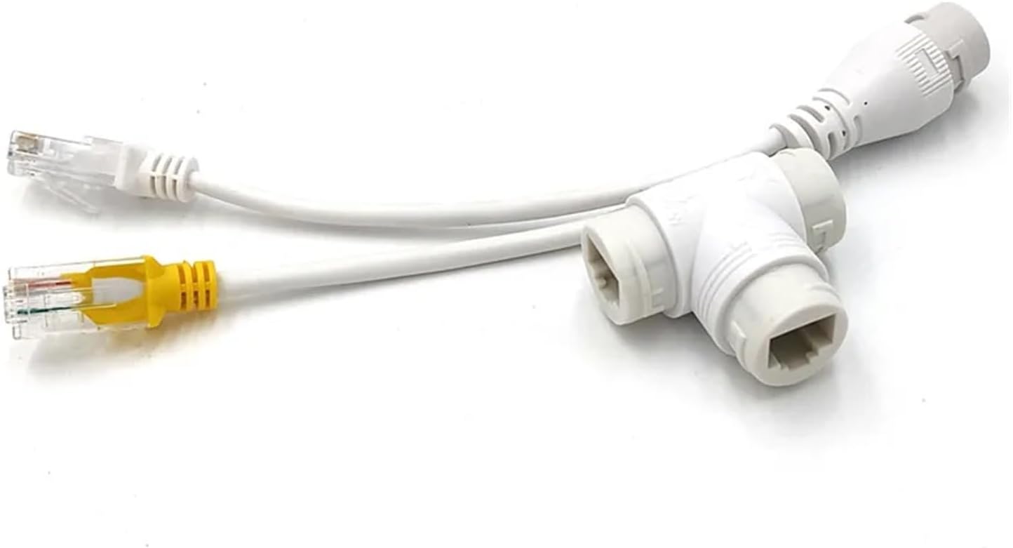 POE Splitter Adapter Ethernet to Network Cable Splitter Combiner Connector Converter