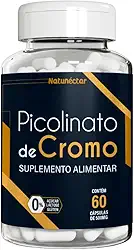 Picolinato de Cromo 500mg 60 Cápsulas - Natunéctar