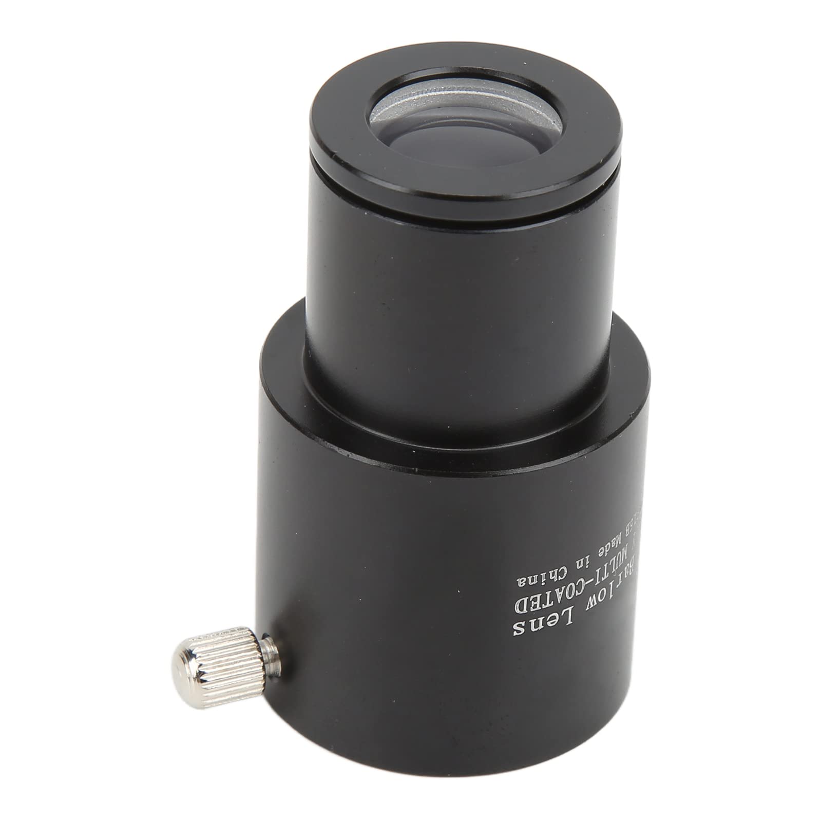 Lentille Barlow 2X, Lentille Barlow Optique Entièrement Multicouche de 0,965 Pouce, Lentille Barlow Métallique 24,5 Mm avec Film Vert FMC pour Oculaire de Télescope Astronomique