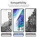 NEW'C [3 Pack Designed for Samsung Galaxy S21 FE 5G Screen Protector Tempered Glass, Case Friendly Anti Scratch Bubble Free Ultra Resistant