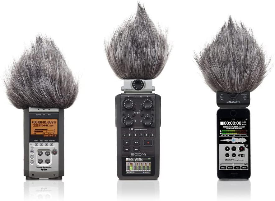 Zoom WSU-1 Universal Windscreen, Reduce Wind Noise, Designed to be Used With H1n, H2n, H3-VR, H4nPro, H5, H6, and More