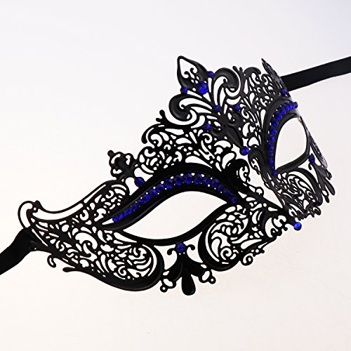 Image of Coddsmz Couples Venetian Masquerade Mask Set Luxury Style Princess Party Mask for Couples Women and Men Mardi Gras Masks