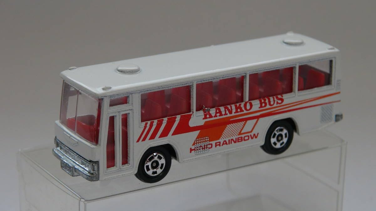日野レインボー　スケルトンバス 単品】トミカ 日野レインボー スケルトンバス (クリアケース入