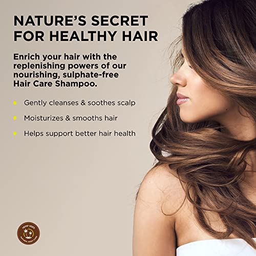 Hemp Seed Hair Care Shampoo, Naked in the Woods - 8 oz - Moisturizes Hair, Cleans & Soothes Scalp - Sulphate-Free Formula with Hemp Seed Oil & Coconut Oil - Vegan, Cruelty Free - Image 3