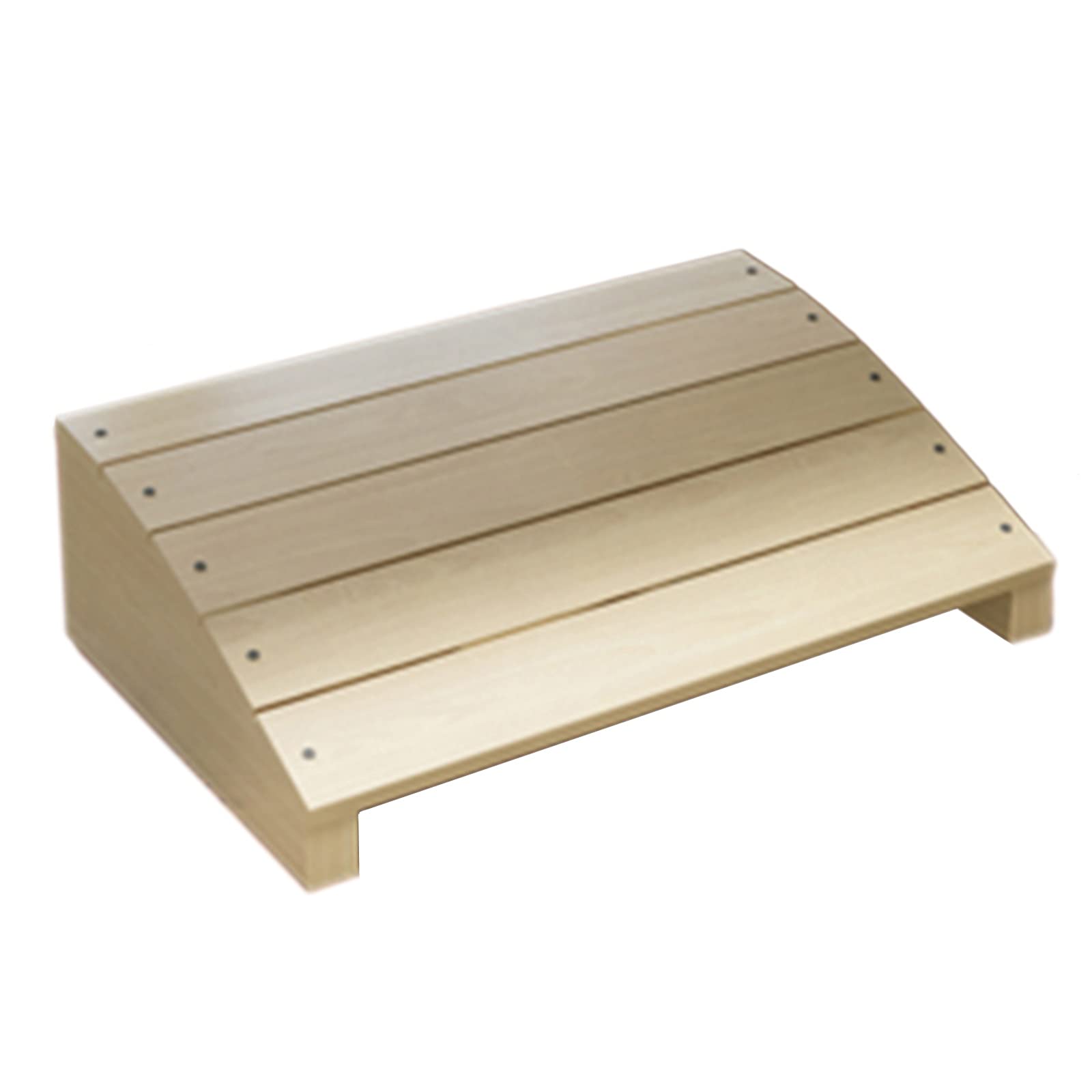 LXLA Poggiapiedi Legno Massiccio Ergonomico Poggiapiedi Inclinato Anti Scivolo, sotto La Scrivania Sgabello per Supporto per La Postura Seduta, Casa Ufficio, Regali di Natale
