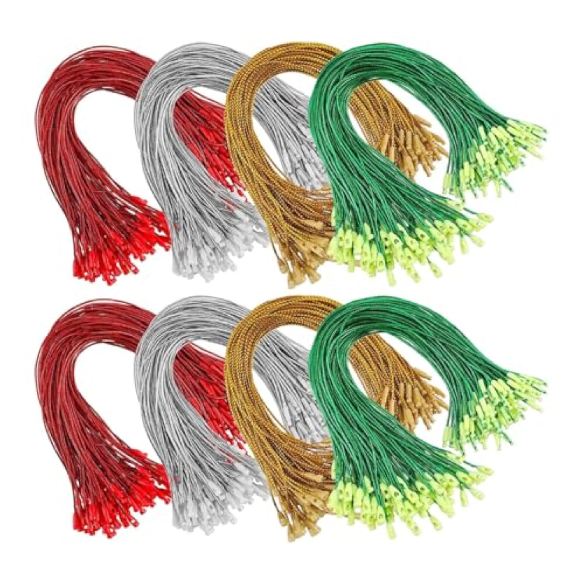 800Pcs Tag Rope Loop Fasteners, Luggage Accessories