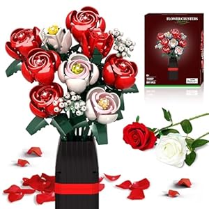 Roses Flowers Bouquet Building Set ...