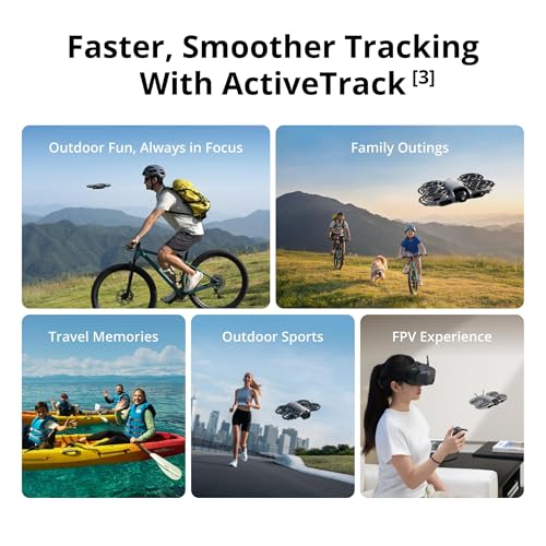 Image of DJI Neo 2 Drone Fly More Combo 4K Camera Bundle with Tech Smart USA Drone Essentials Plus Software Bundle + Deco Gear Drone Landing Pad + Deco Essentials CPS 2 Year Protection Pack + Sling Backpack