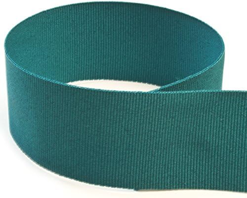 USA | American Made 1-3/8 Teal Solid Grosgrain Ribbon - 100 Yards - (Multiple Widths & Yardages Available)