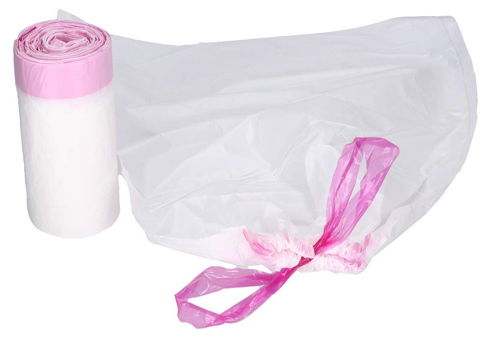 DEISS - Bolsas de basura de 10-12 L para cubo de apertura táctil Brabantia Touch Bin (tamaño C), 400 unidades