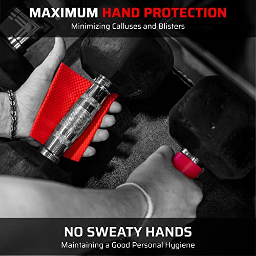 Thefitguy Comfort Grip Combo - One Ergonomic Non-Slip Grip Single Tricep Rope Pull Down And A Pair Of Silicone Lifting Grip Pads - Enhance Any Lifting Grip #TOP7