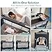 5 in 1 Baby Bassinet - Portable Crib, Bedside Sleeper, Diaper Changer, Playard & Travel Pack and Play Newborn to Toddler Carry Bag + Safety Strap Included