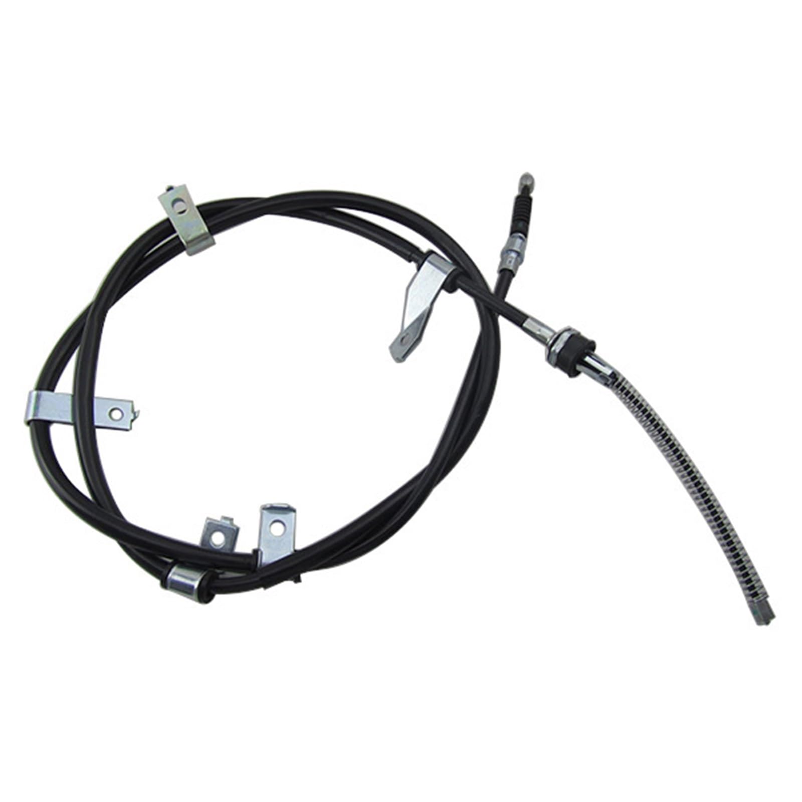 linka hamulca ręcznego Pasuje do Mitsubishi Triton L200 KB4T KA4T MN102417 MN102416 Przewód hamulca postojowego tylnego Cięgła hamulca ręcznego samochodu(Rear Left)