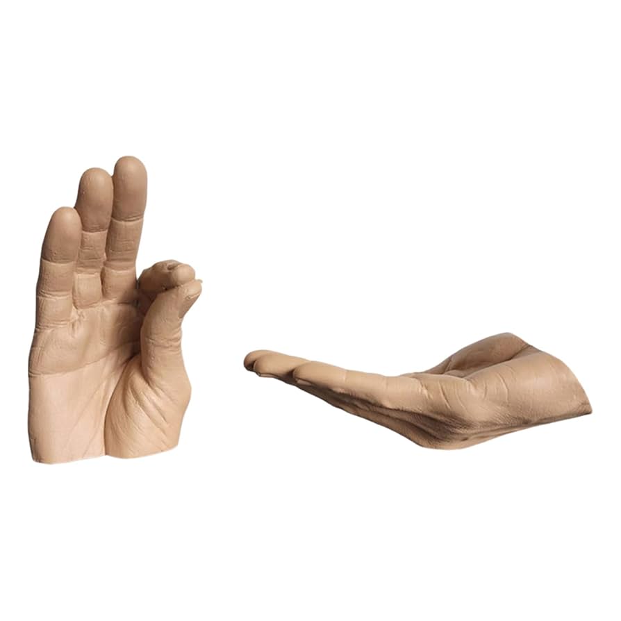 Amazon.co.jp: Zktfyshk エレガントな手形のお香バーナー 灰