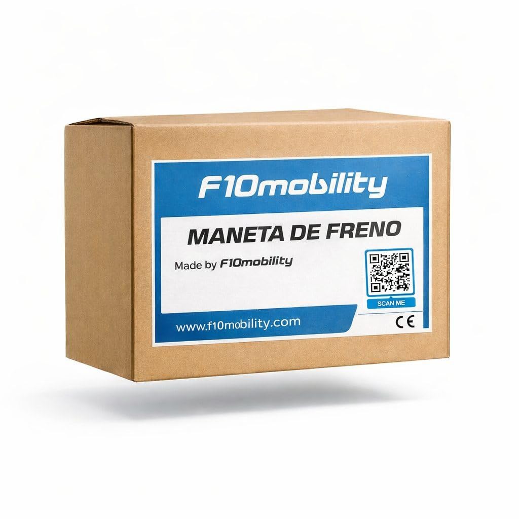 Maneta de freno izquierda compatible con Bongo Serie Z Red 07035 Repuesto para patinete eléctrico